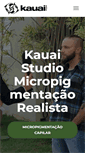 Mobile Screenshot of kauaistudio.com.br