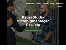 Tablet Screenshot of kauaistudio.com.br